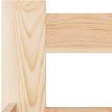  Okvir za krevet od masivne borovine 200 x 200 cm | shoptok.hr