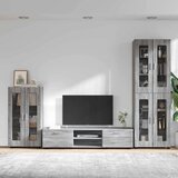  Set TV komoda s ladicama Siva Sonoma Konstruirano drvo | shoptok.hr