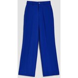 Marisse Blue Wide-Leg Creased Trousers | ePonuda.com