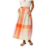 SKFK Krila Irama Gots Skirt - Checks Večbarvna Cene