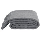 Zoeppritz Odeja "Classic Lambswool" z resicami - anthracite mel. Cene