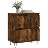 vidaXL Komoda boja dimljenog hrasta 60 x 35 x 70 cm konstruirano drvo | shoptok.hr