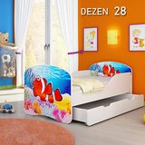 Olimp Sport dečiji krevet drveni 140x70cm sa fiokom i gratis dušek 45 dezena | ePonuda.com