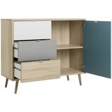 MID.YOU KOMODA, siva, bela, barve hrasta, barve petroleja | Shoptok.si