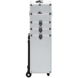 Kolica za šminku aluminijska srebrna | Eponuda.com