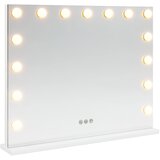  LED Ogledalo za Toaletni Stolić Bijela 58 x 10 x 47 cm | Eponuda.com