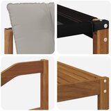  Set vanjskih sofa 8 kom. Prirodna i svijetlo siva | shoptok.hr