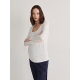 Reserved top iz modala - bela | Shoptok.si