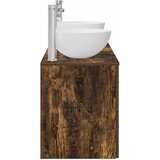  Set ormarića za kupaonicu 3 kom. Dimljeni hrast Smeđa 49,5 x 35 x 63 cm | shoptok.hr