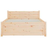  Za krevet od masivnog drva 75 x 190 cm 2FT6 jednokrevetni | shoptok.hr