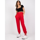 RUE PARIS Sweatpants-RV-DR-7460.11-red | Shoptok.si