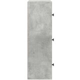 vidaXL Regal za knjige boja betona 40x24x77 cm konstruirano drvo | shoptok.hr