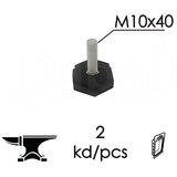 Dabel nivelacijska stopica NS02 Crna Mx10x40mm (2kom) DP1 Cene