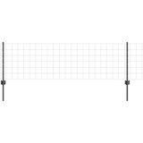 vidaXL Euro Ograda s 11 U Stabla Siva 0.6x25 m Čelik | shoptok.hr