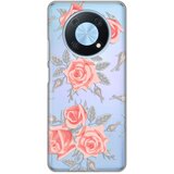  Torbica silikonska print skin za huawei nova Y90 elegant roses Cene