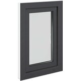  Prozor za podrum RISOR 50 x 75 cm PVC i staklo Antracit | shoptok.hr