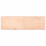 Stolna ploča 160 x 50 x (2-6) cm od hrastovine sa živim rubom | shoptok.hr