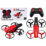 Lean Toys Daljinsko voden RC dron X36 SYMA rdeč | Shoptok.si