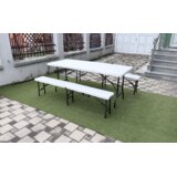 RISTIC COMPANY Sklopivi baštenski set - sto i 2 klupe | Eponuda.com