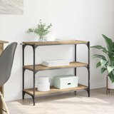 vidaXL Ormarić za knjige Umjetnički hrast 80 x 33 x 70,5 cm | shoptok.hr