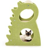 Costway Dvonadstropna praskalnica za mačke Dinosaur cat house, (5000299909) Cene