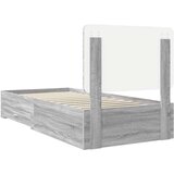  Okvir za krevet Siva Sonoma 90 x 200 cm Konstruirano drvo | shoptok.hr