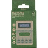 Deltaco Ultimate Ni-Mh USB punjač, AA/AAA baterije 100-240V AC, 50/60 Hz, 01A Max | shoptok.hr