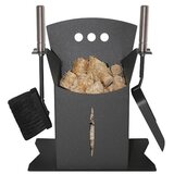 Korpa za pelete sa alatom, 3 kom, antracit | Eponuda.com