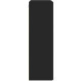 TV zidni ormar Zidne Crna 59 5 x 31 x 100 cm Konstruirano drvo | shoptok.hr