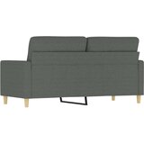 vidaXL Dvosjed od tkanine tamnosivi 140 cm | shoptok.hr