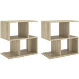 Maison Chic Dvo delni komplet Nočne omarice - Nočne mize sonoma hrast 50x30x51,5 cm iverna plošča, (21687410) Cene