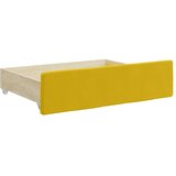  Dnevni krevet na razvlačenje s ladicama žuti 100x200 cm baršun | shoptok.hr