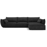 Mazzini Sofas Temno siv kotni kavč (desni kot) Vanda - Mazzini Sofas Cene