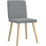  Jedilni stoli 4 kosi svetlo sivo blago | Shoptok.si