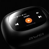 Awei BLUETOOTH 5.4 TP97 TWS SLUŠALKE + PRIKLJUČNA POSTAJA ČRNE, (22069242) | Shoptok.si