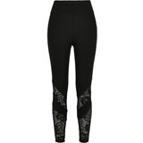 UC Curvy Women's High Waisted Lace Leggings Black Cijene