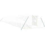 Staklenik s čeličnim okvirom bijeli 60 m² 20 x 3 x 2 m | shoptok.hr