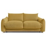 Bobochic Paris Žuta sklopiva sofa 214 cm Ernest – Cijene