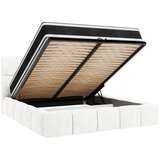 MID.YOU OBLAZINJENA POSTELJA 180 cm x 200 cm , les, tekstil, leseni material naravne barve | Shoptok.si