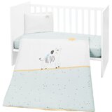 Posteljina sa ogradicom 6 pcs 60/120 Stripy Friends KKB60137-180 | ePonuda.com