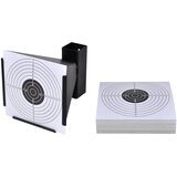 vidaXL Držač meta i hvatač kuglica + 100 papirnatih meta 14 cm Cijene