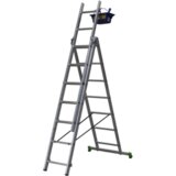 Axial trodelne aluminijumske merdevine 3x7 / 4m Cene