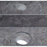  Umivaonik crni 58 x 39 x 10 cm mramorni | shoptok.hr