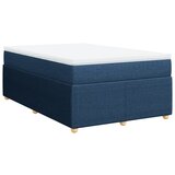 Maison Chic Box spring postelja - Vzmetna postelja z vzmetnico modra 120x190 cm blago SL24325, (21879897) | Shoptok.si