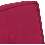  Stolica za opuštanje vino crvena 64x74x84 cm baršun | shoptok.hr
