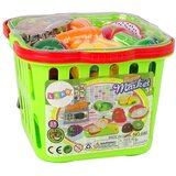  Košara s sadjem in zelenjavo za rezanje + tehtnica za igro - siva/zelena | Shoptok.si