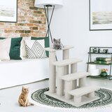  Grebalica - mačje stepenice 2-u-1, dim. 61 x 40 x 60 cm (bež) | shoptok.hr