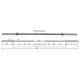 GymBeam lifter olimpijska šipka 20 kg | ePonuda.com