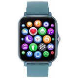 Canyon barberry SW-79, Smart watch, 1.69inches TFT full touch screen, Zinic+plastic body, IP67 waterproof, multi-sport mode, compatibility with iOS and android, blue body with blue silicon belt, Host: 44.4*36*9.2mm, Strap: 230x20mm, 47g - CNS-SW79BL | Shoptok.si