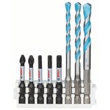 Bosch Hex-9 multiconstruction 5,6,8mm; impact power bit 50mm PH2, PZ2, T20, T25, T30 2608577144 Cene